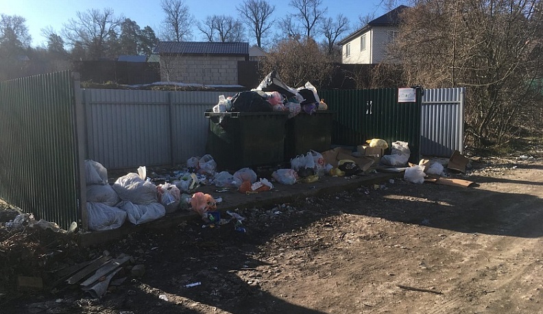 В калужском селе Льва Толстого вывезли мусор по просьбе местных жителей в соцсетях