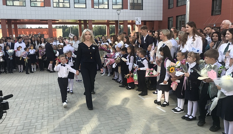 Новую школу открыли в День знаний в Обнинске