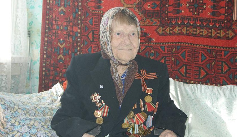 Она защищала Родину