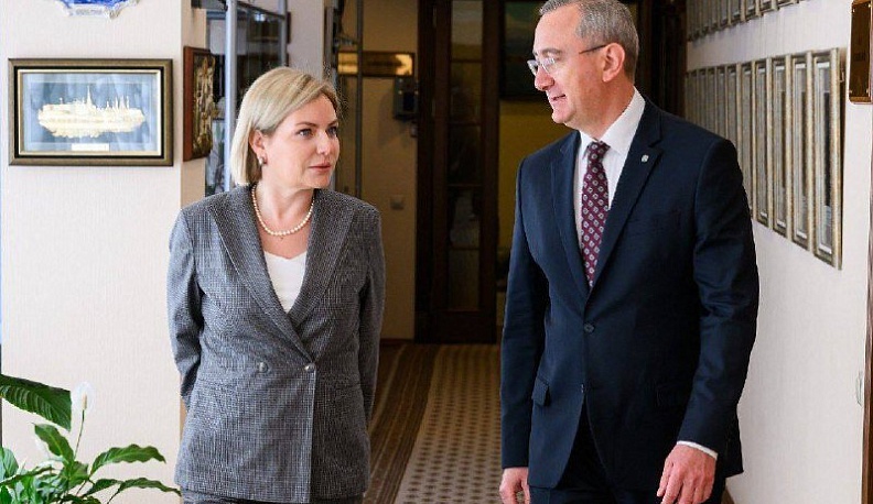 Владислав Шапша встретился с министром культуры России Ольгой Любимовой