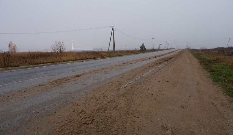 В Людиновском районе обезопасят дорогу