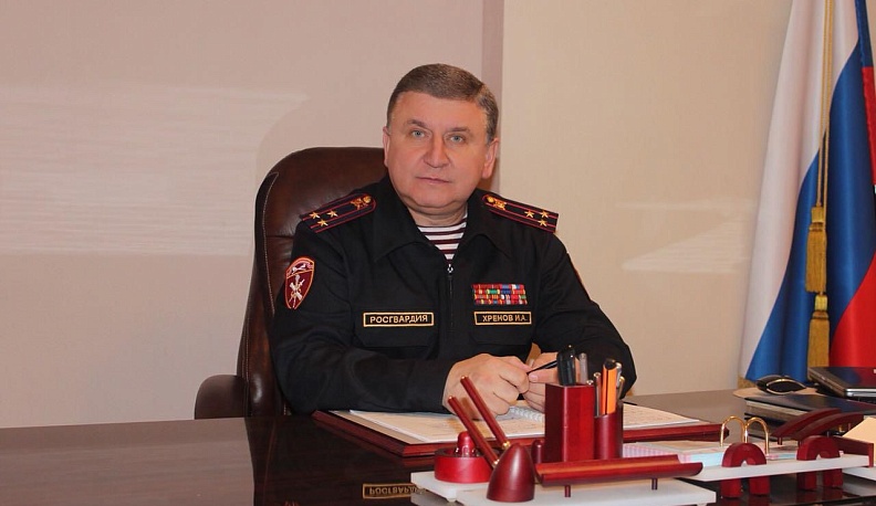 Первый начальник управления Росгвардии по Калужской области отмечает юбилей