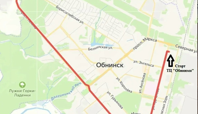 В Обнинске 26 апреля ограничат движение транспорта из-за открытия мотосезона