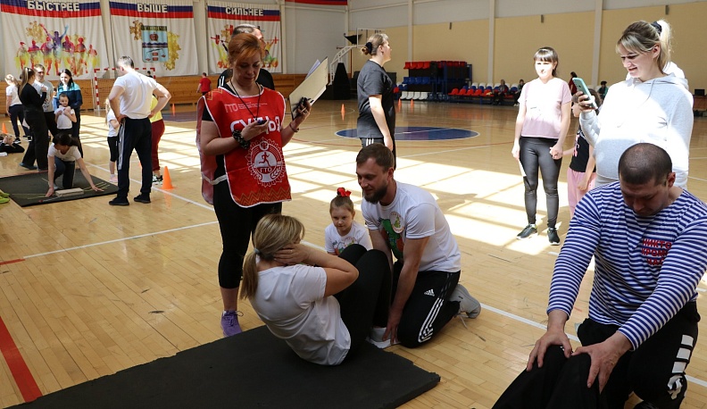 В Сухиничах прошёл спортивный семейный фестиваль