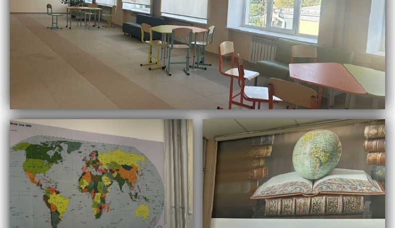 В детчинской школе реализовали проект «Школьные окна: взгляд изнутри, или школьных окон негасимый свет»