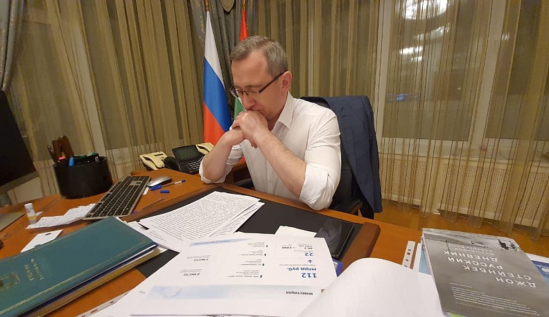 Сегодня Владислав Шапша отчитается о работе за год