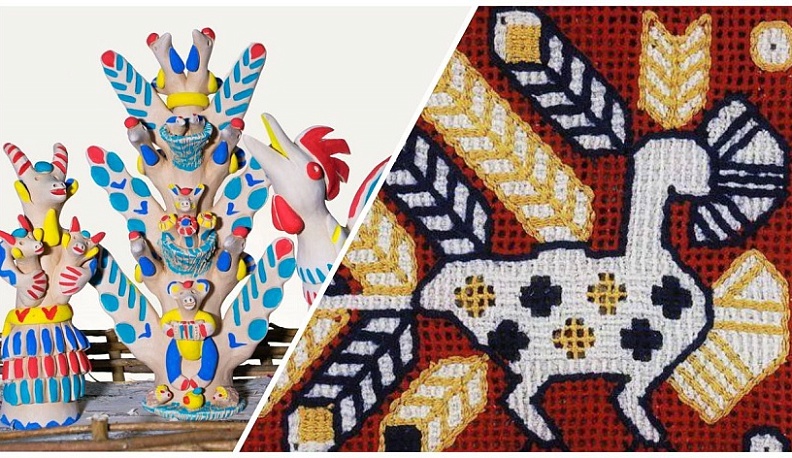 Хлудневская игрушка и Тарусская вышивка официально объявлены калужскими брендами