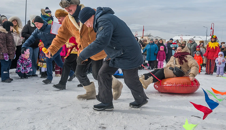 Жители Малоярославца побывали в гостях у Масленицы