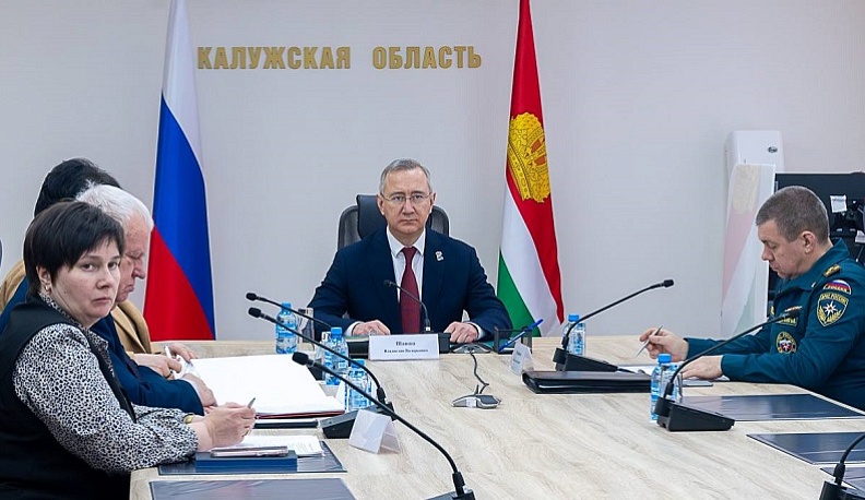 Владислав Шапша доложил о готовности к паводку и пожароопасному сезону