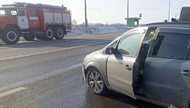 В Ферзиковском округе столкнулись две машины
