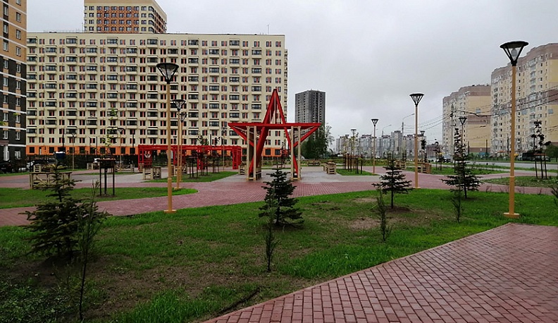 ОНФ обнаружил недочеты в благоустройстве нового сквера в Калуге 