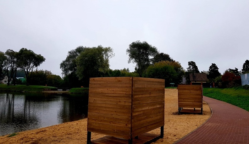 В Жукове благоустроили городской пруд