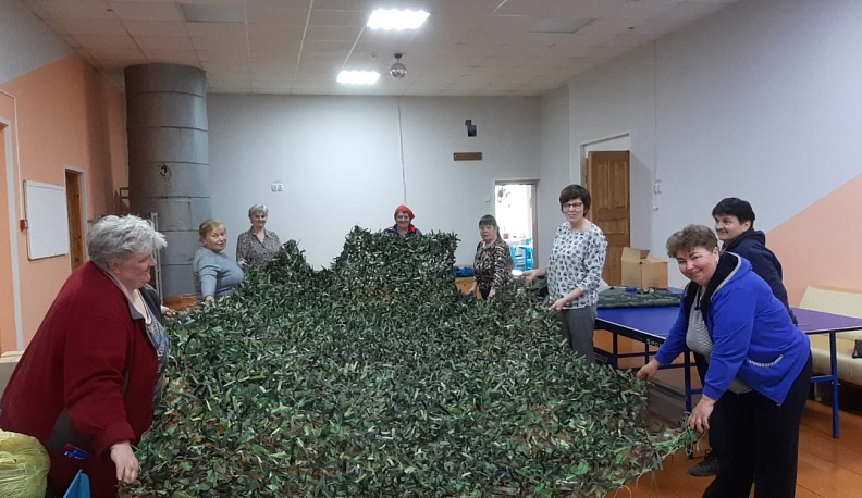 В Барятино Тарусского района действует «Помощь солдату»