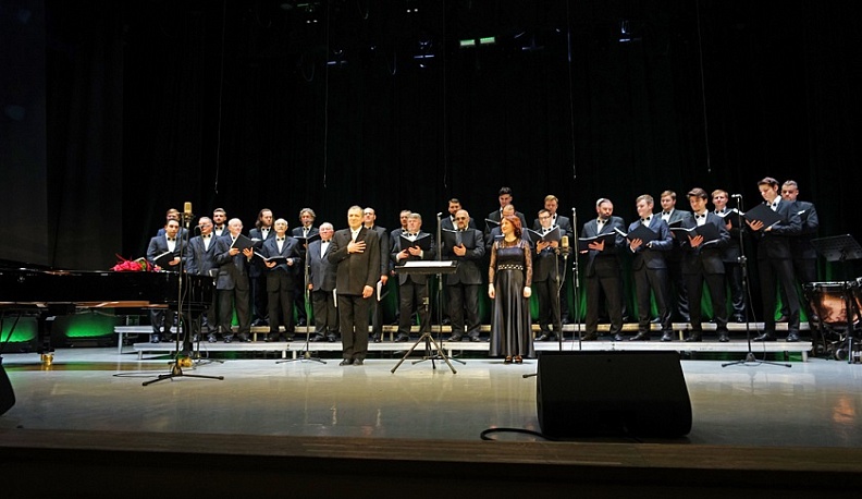 Мужской академический хор калужской филармонии отпраздновал юбилей