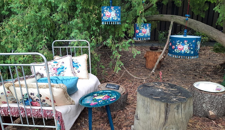 В Тарусе в Саду Ракицкого проходит фестиваль дизайна и ремёсел