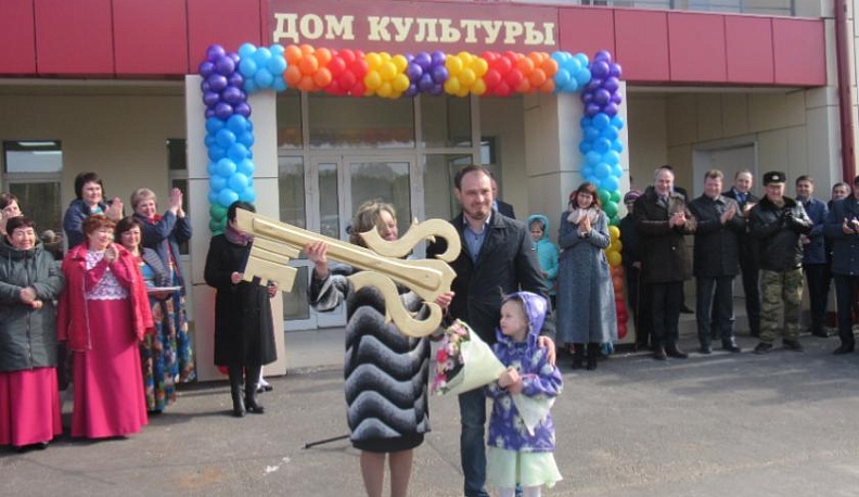 Многофункциональный культурный центр открыли в Козельском районе 