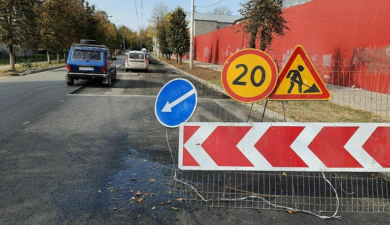В Калуге отремонтированная дорога не прошла проверку