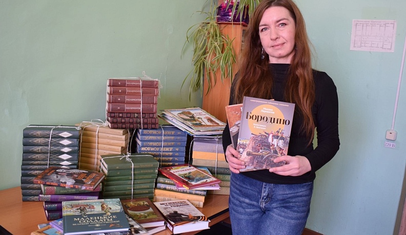 В Тарусе собрали книги для детей Донбасса