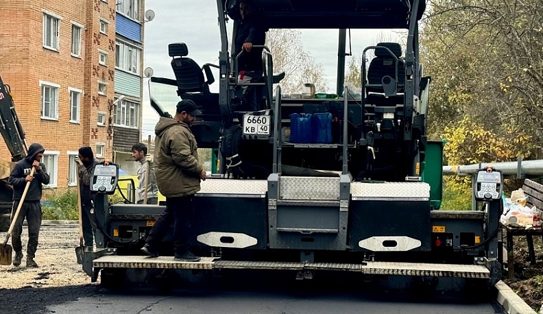 7,5 млн рублей израсходовали на благоустройство в селе Заречный Людиновского района