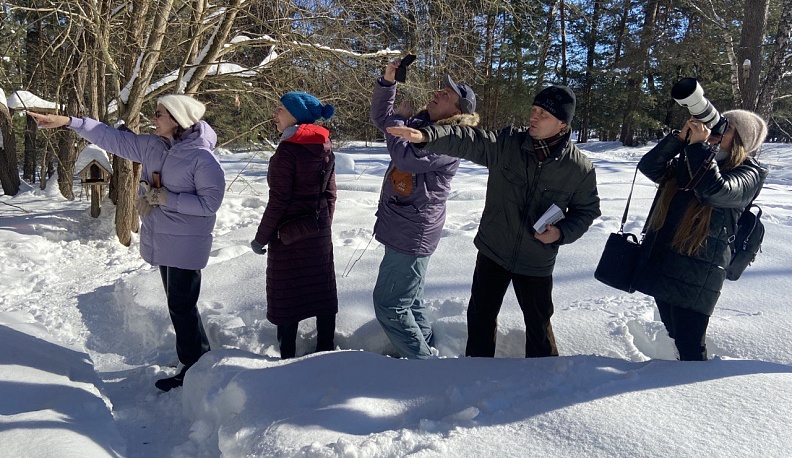 В Калужском бору прошла орнитологическая экскурсия