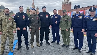 Калужская делегация приняла участи среди почетных гостей в Параде Победы на Красной площади