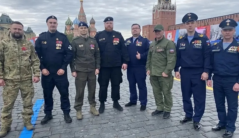 Калужская делегация приняла участи среди почетных гостей в Параде Победы на Красной площади