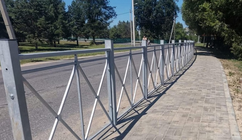 В Куйбышевском районе благоустроили пешеходную зону