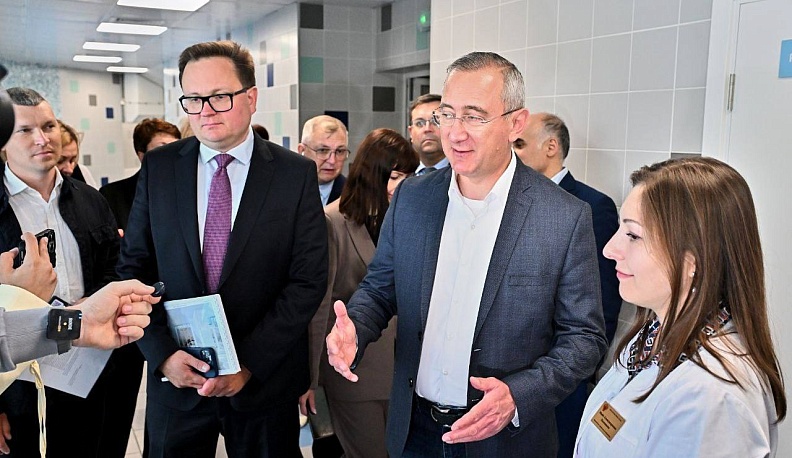 Владислав Шапша посетил больницу №8 в Обнинске 