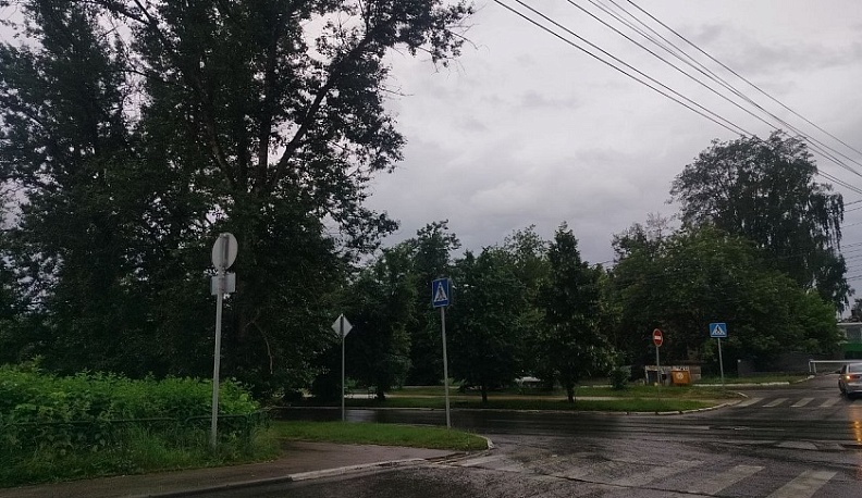 В Калуге продолжают идти дожди