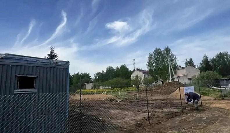 Новая котельная строится в одной из деревень Дзержинского округа
