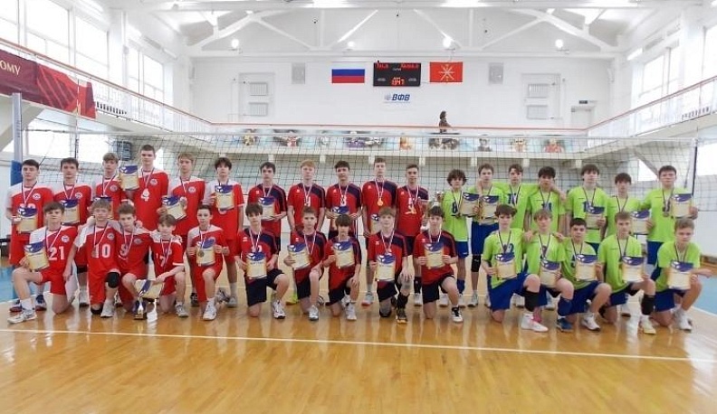 Калужские волейболисты стали бронзовыми призерами первенства ЦФО