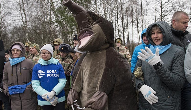 В Калужской области более 70 тысяч человек и один Хохуля участвовали в акции «Вода России»