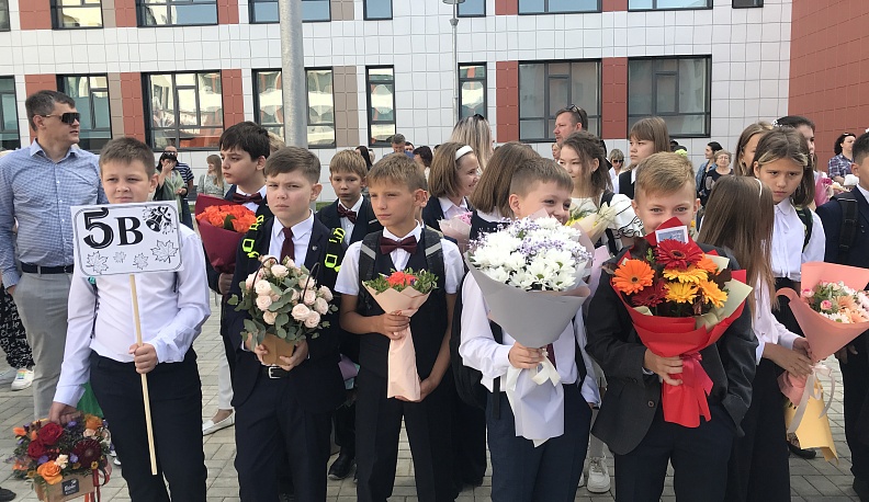 Новую школу открыли в День знаний в Обнинске