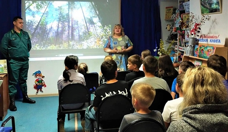 Юным калужанам рассказали о правилах поведения в пожароопасный период