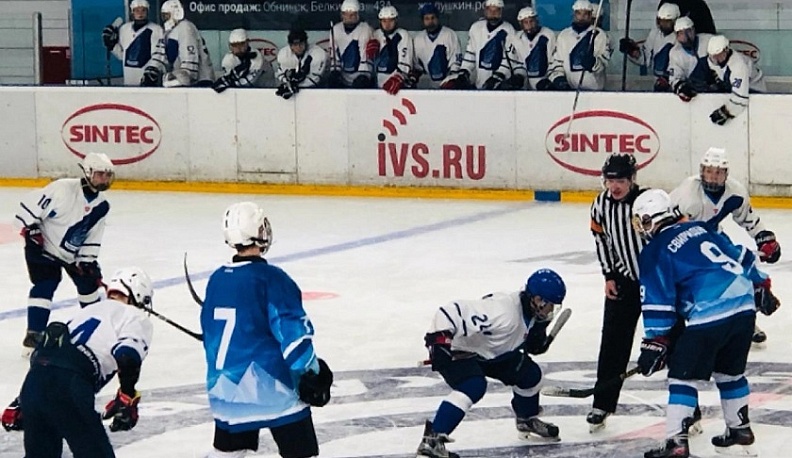 Хоккейный клуб «Олимп» обыграл соперников в финальном матче первого круга Первенства ЦФО 
