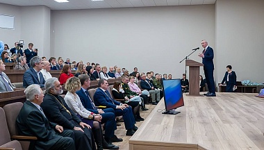 Владислав Шапша принял участие в отчёте главы Дзержинского округа