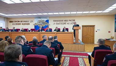 Сотрудники органов внутренних дел Калужской области подвели итоги оперативно-служебной деятельности в 2025 году