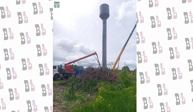 В Перемышльском округе восстановили водонапорную башню