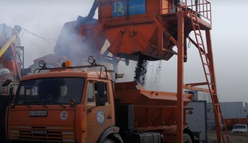 В Калуге запустили асфальтовый завод