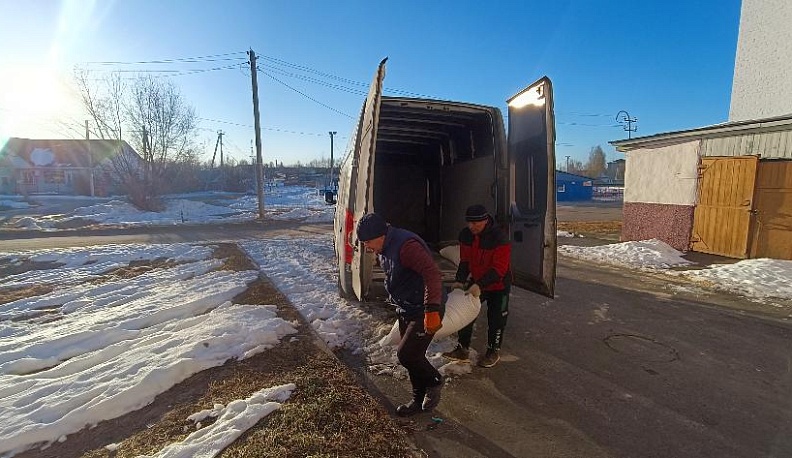 В Хвастовичском районе открыт пункт сбора гуманитарной помощи для пострадавших жителей ДНР и ЛНР