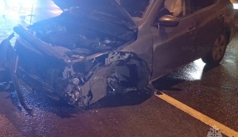 На автодороге «Калуга-Медынь» произошло тройное ДТП