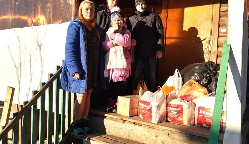 Активисты ОНФ помогли многодетной семье из Ферзиковского района