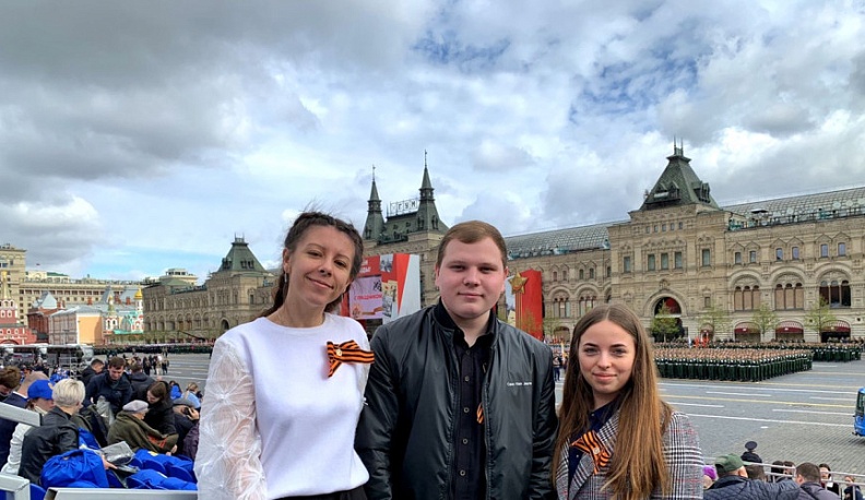 Калужане побывали на Параде Победы в Москве