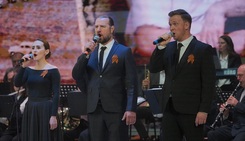 В преддверии Дня Победы в Калуге состоялся праздничный концерт