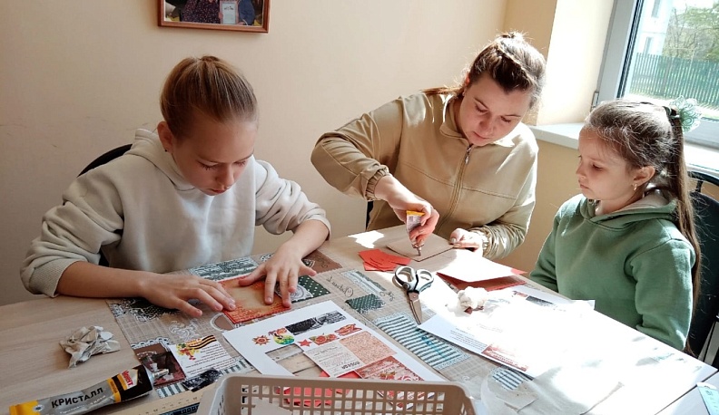 Ферзиковчане приняли участие в мастер-классе, посвященном Дню Победы