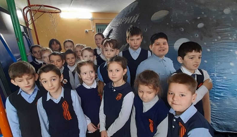 В школе Тарусского района заработал планетарий