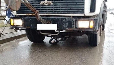 В Жуковском округе автокран сбил велосипедиста