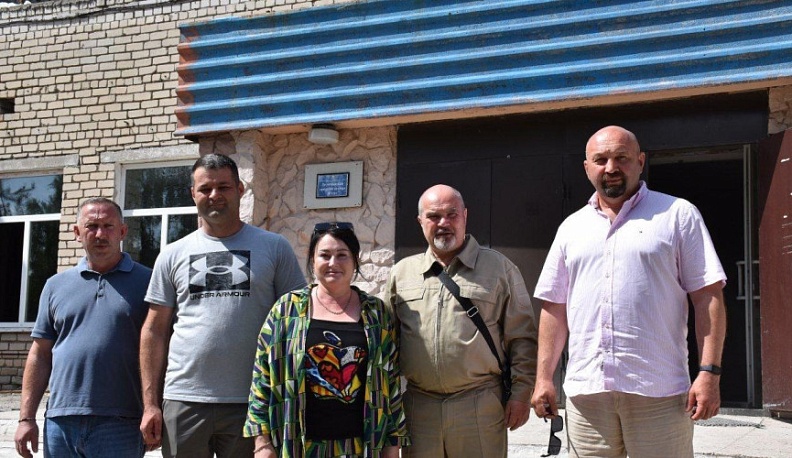 Калужский министр строительства и ЖКХ Вячеслав Лежнин побывал в рабочей поездкой в ЛНР