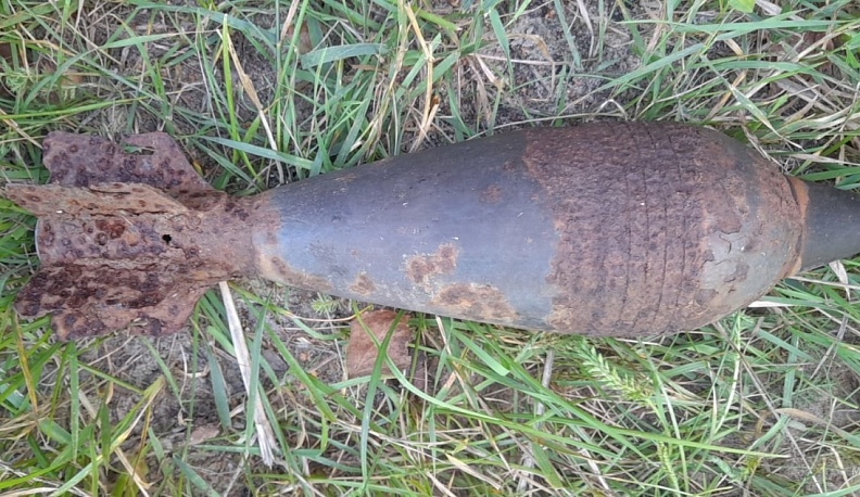 В Калужской области обезвредили немецкие противотанковые мины