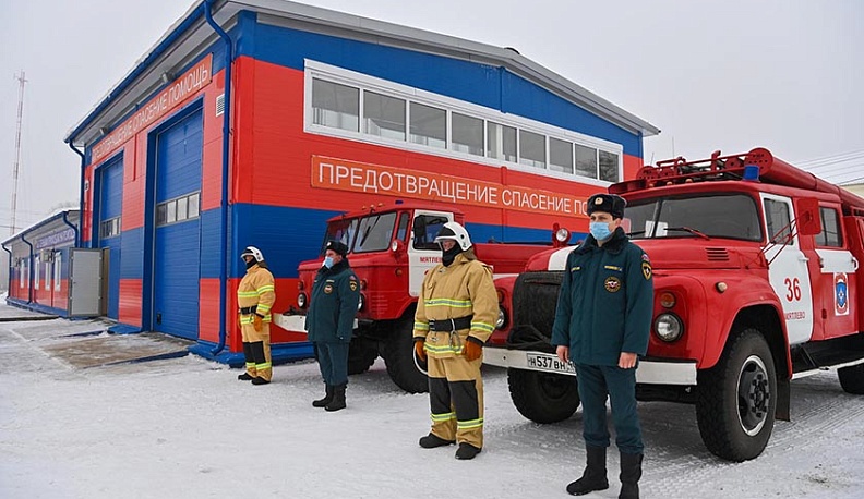 Спасатели в Мятлеве получили новое пожарное депо